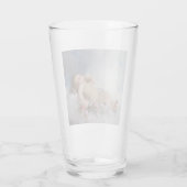 眠るケルブ(プットー) (by Leon Bazille Perrault) タンブラーグラス (裏面)