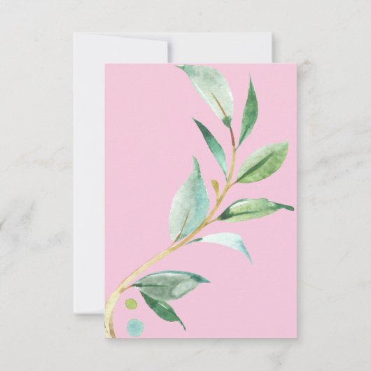 眠るコアラ赤ちゃんシャワーのゲームを混ぜよう！インビ 招待状 (裏面)