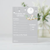 眠るコアラ赤ちゃんシャワーの予測と良い望み 招待状 (スタンド正面)