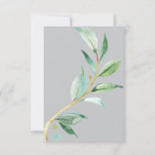 眠るコアラ赤ちゃんシャワーゲーム誰だと思う? 招待状 (裏面)