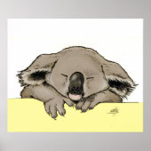 眠るコアラ ポスター (正面)