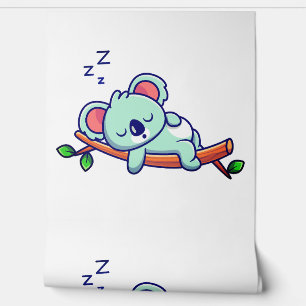 眠るコアラ 壁紙