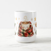眠るココアマグ　クリスマスクッキー　星 コーヒーマグカップ (中央)