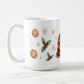 眠るココアマグ　クリスマスクッキー　星 コーヒーマグカップ (左)