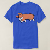 眠るコルギ Tシャツ (デザイン正面)