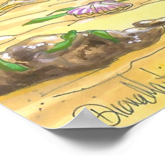 眠るサイレン ポスター (角)