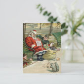 眠るサンタクリスマスはがき シーズンポストカード (スタンド正面)