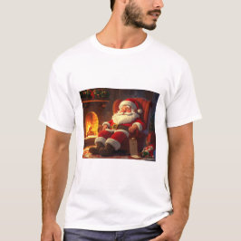 眠るサンタ Tシャツ