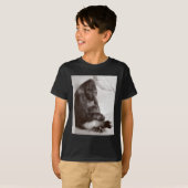 眠るシルバーバック Tシャツ (正面フル)