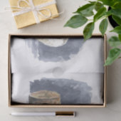 眠るシロクマ、水彩画 薄葉紙 (ギフト)