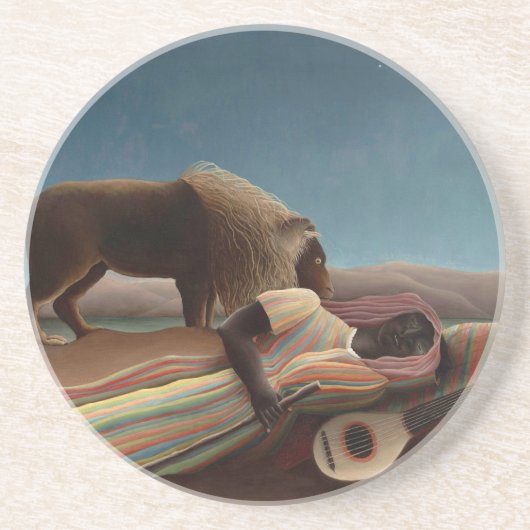 眠るジプシー女 コースター (正面)