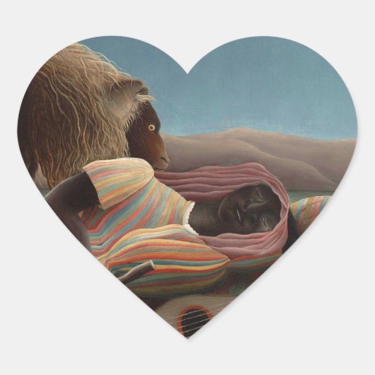 眠るジプシー女 ハートシール (正面)