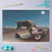 『眠るジプシー、アンリ·ルソー』 薄葉紙 (クラフト)