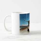 眠るジプシー、アンリ・ルソー(1897) コーヒーマグカップ (左)