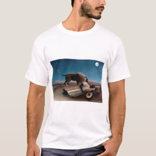『眠るジプシー、アンリ·ルソー』 Tシャツ