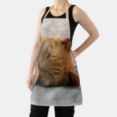 眠るジンジャーキャット エプロン (インサイチュ)