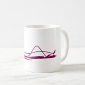 眠るスティッキマンマグカップ コーヒーマグカップ (正面右)