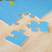 眠るスロスティコーンパーソナライズされた子供 ジグソーパズル (側面)