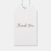 眠るテディベア男の子ムーンベビーシャワーありがとう ギフトタグ