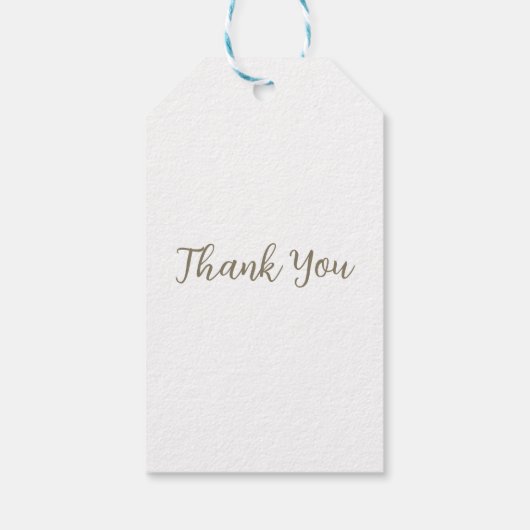 眠るテディベア男の子ムーンベビーシャワーありがとう ギフトタグ (裏面)