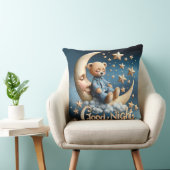 眠るテディベア クッション (椅子)