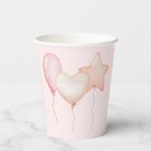 眠るドラゴンの夢 – 赤ちゃんシャワー 紙コップ (裏面)