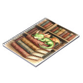 眠るドラゴンライブラリノート ノートブック (左側)