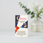 眠るパーティーティーピーが夜の夜の夜の夜の月を雇う 名刺 (スタンド正面)