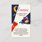 眠るパーティーティーピーが夜の夜の夜の夜の月を雇う 名刺 (正面)