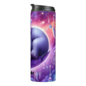 眠るベビー象オンクレセントムーン タンブラー (回転右)