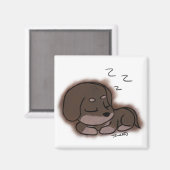 眠るルナ マグネット (正面/裏面)