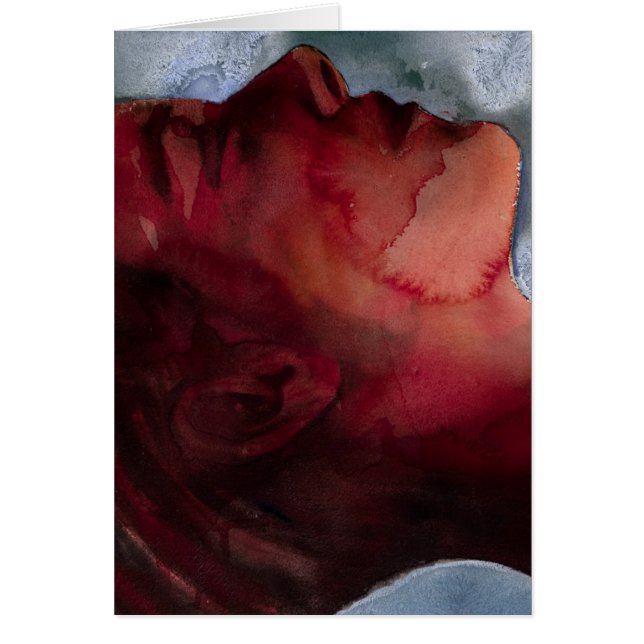 眠る人の頭部2009年 (正面)