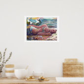 眠る人魚のポスター ポスター (キッチン)