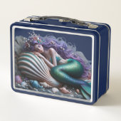 眠る人魚の金属弁当箱 メタルランチボックス (裏面)