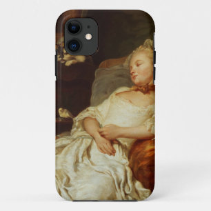 眠る人1759年(キャンバスの油) iPhone 11 ケース