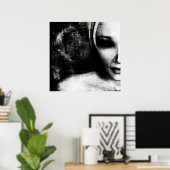 眠る人 ポスター (ホームオフィス)