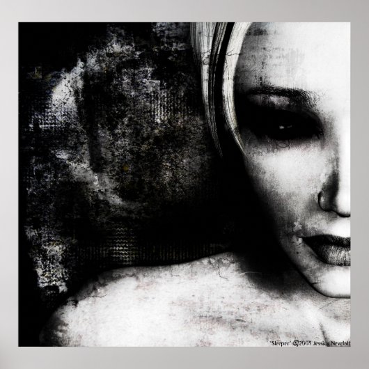 眠る人 ポスター (正面)