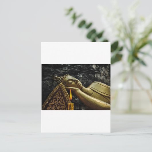 眠る仏 ポストカード (スタンド正面)