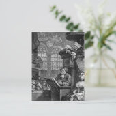 眠る会衆, 1736 ポストカード (スタンド正面)