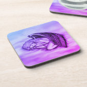 眠る天使が天国雲 コースター (左側)