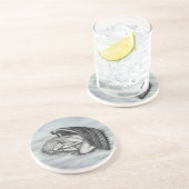 眠る天使が天国雲 コースター (側面)