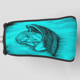 眠る天使が天国雲 ゴルフヘッドカバー