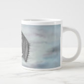 眠る天使が天国雲 ジャンボコーヒーマグカップ (右)