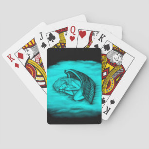 眠る天使が天国雲 トランプ