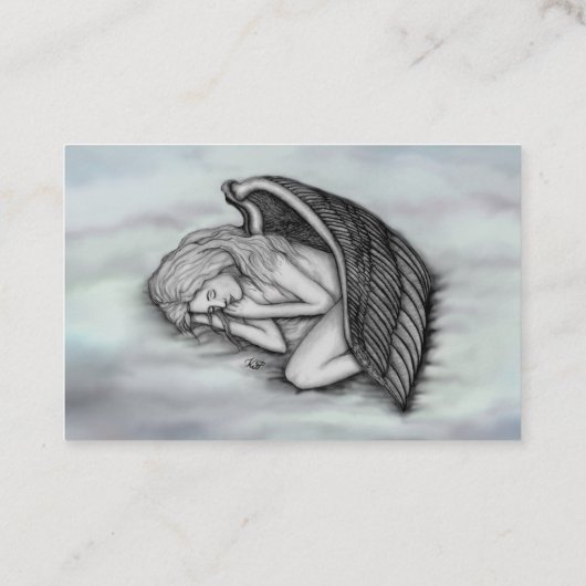 眠る天使が天国雲 名刺 (裏面)