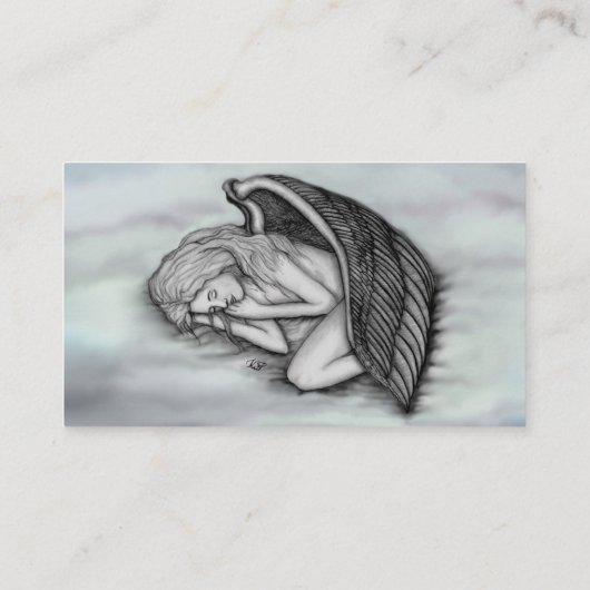 眠る天使が天国雲 名刺 (裏面)