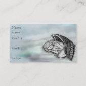 眠る天使が天国雲 名刺 (正面)