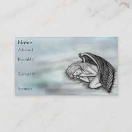 眠る天使が天国雲 名刺