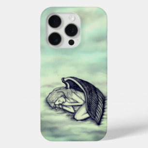 眠る天使が天国雲 iPhone 15 PROケース