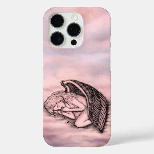 眠る天使が天国雲 Case-Mate iPhoneケース (裏面)
